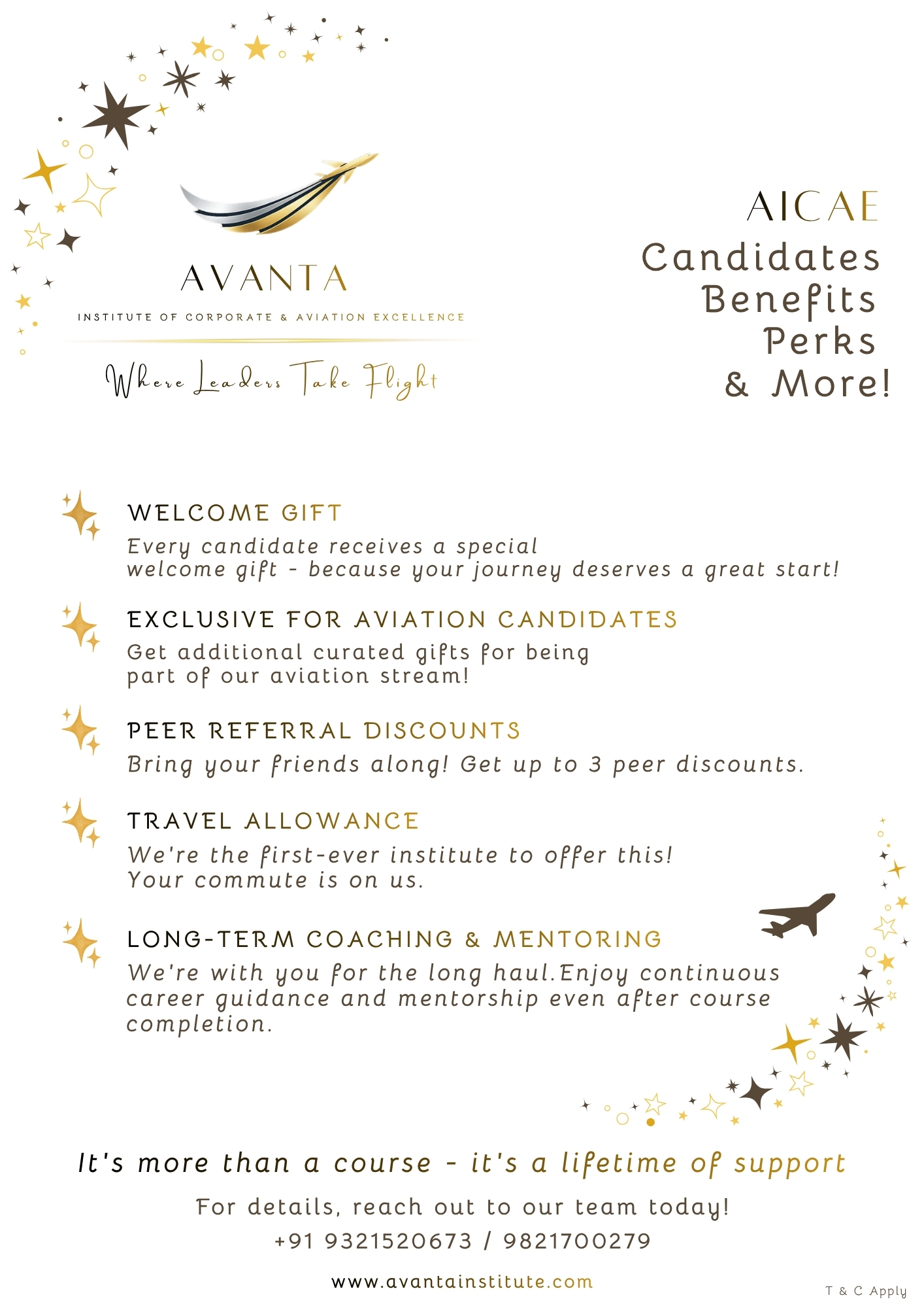 AICAE Benefits & Perks!